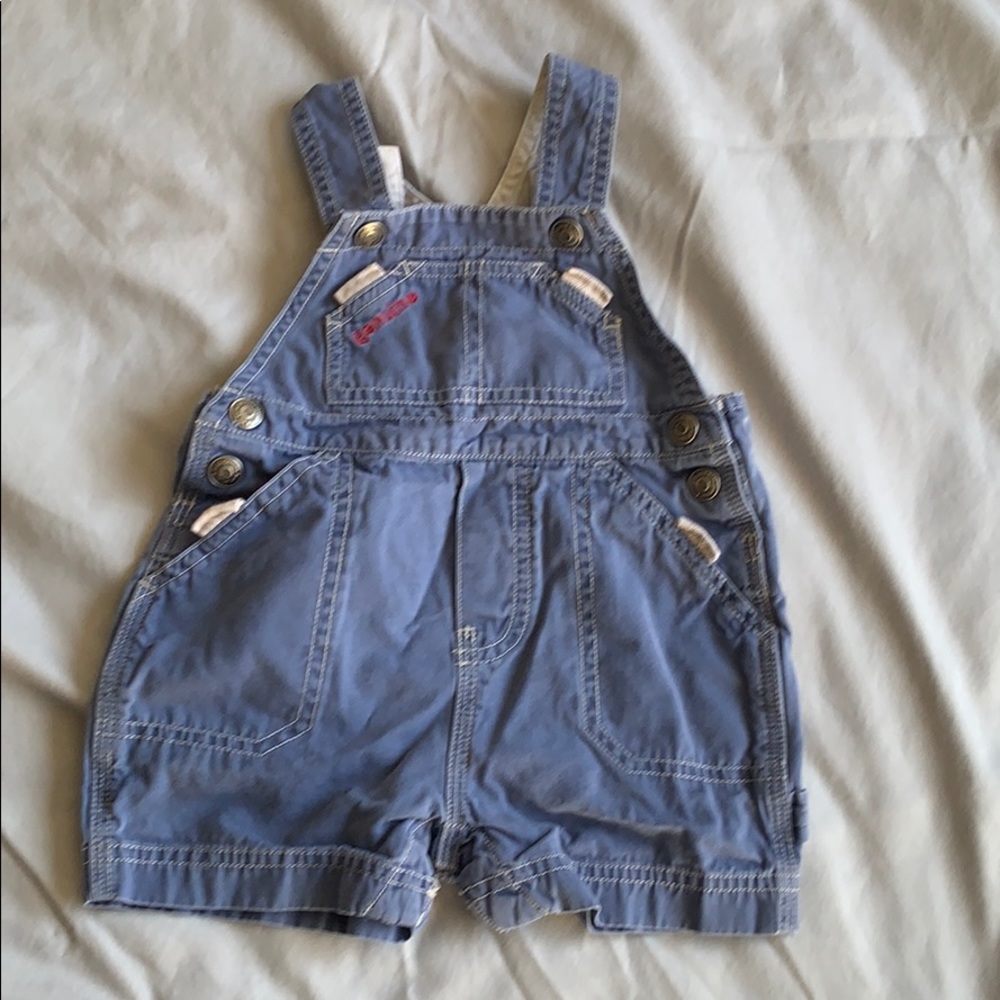 Genuine kids from Oshkosh 9M short overalls